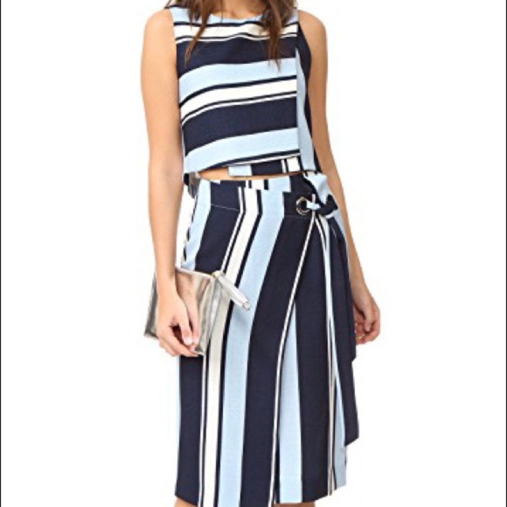 J.O.A. Striped Set